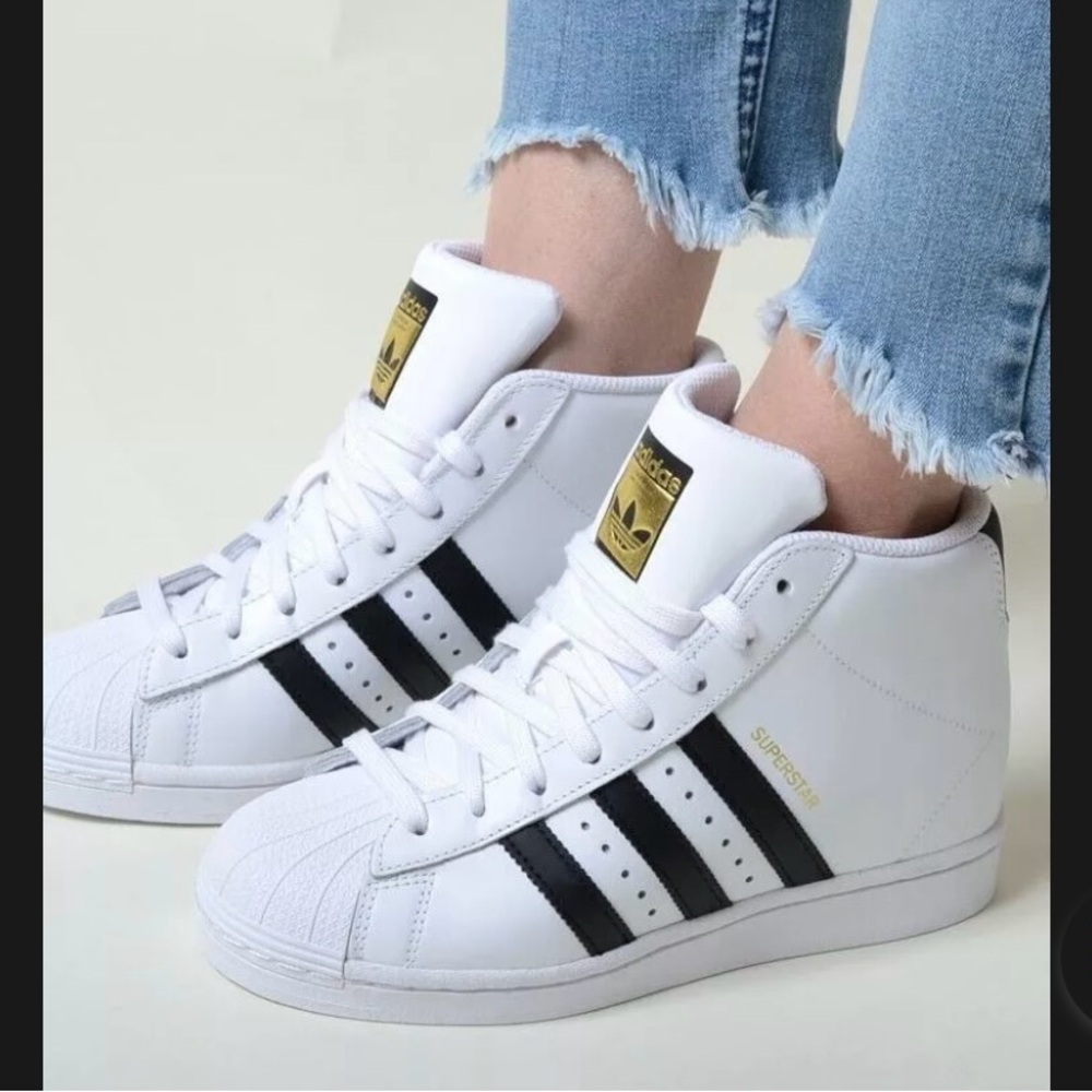 Adidas Superstar Up Wedge Women's 7.5